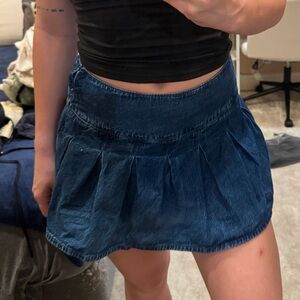 American Eagle Outfitters Dark Blue Mini Skirt